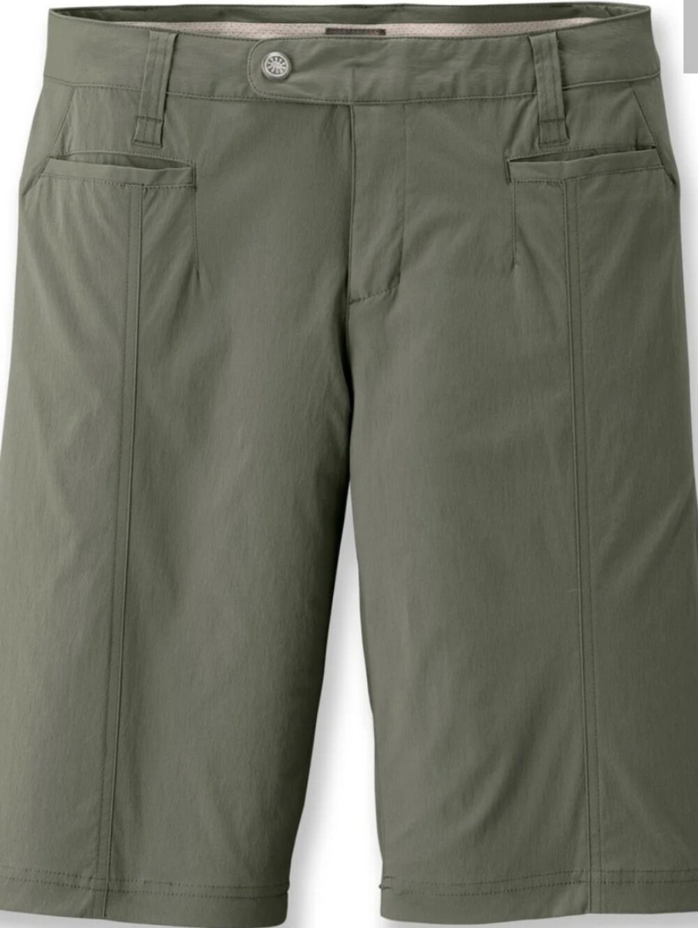 Royal Robbins Woman's Discovery Bermuda Shorts — Everglade Green